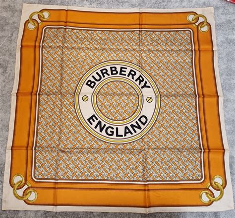 burberry tuch seide